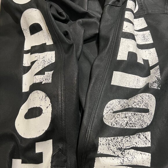 Faith Connexion Leather Overshirt – “London Is My Hometown” Edition - Picture 3 of 7